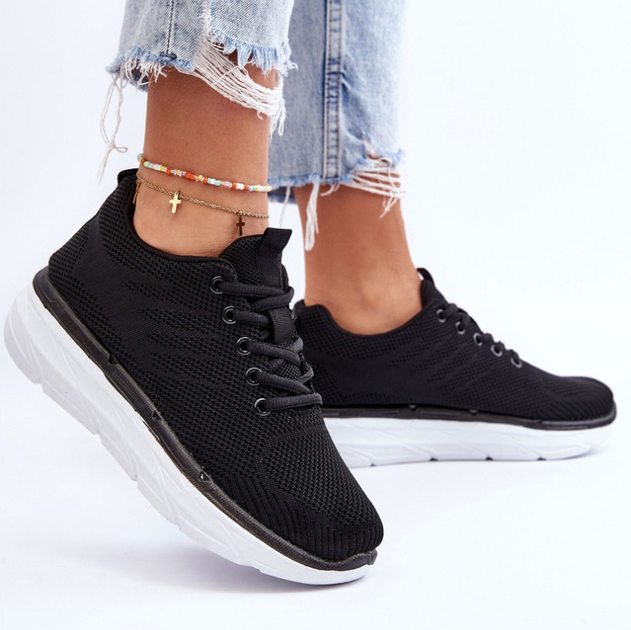 Buty sportowe damskie Lavarone 39 Czarne (5905677139853) - obraz 7