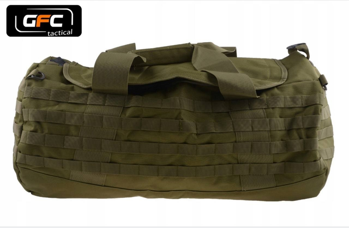 Военно- рюкзак-баул GFC Tactical Оливковый 56 л - изображение 1