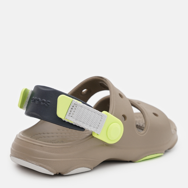 Дитячі сандалії для хлопчика Crocs Classic All-Terrain Sandal K 207707-2F9 33-34 (J2) Хакі/Різнокольоровий (196265255900) - зображення 4