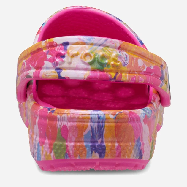 Дитячі крокси-сабо для дівчинки Crocs 208450-90H-J1 32-33 Рожеві (196265268702) - зображення 4