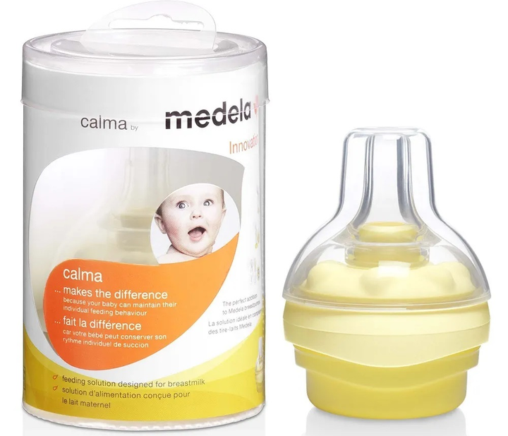 Соска силіконова Medela Calm Teat For Breast Milk (7612367021951 / 7612367049801) - зображення 2