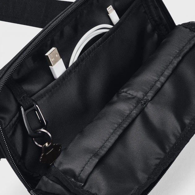 Сумка пояс UA Loudon Waist Bag Xbody 2L Черный 20х13х5 см (1378418-001) - изображение 4
