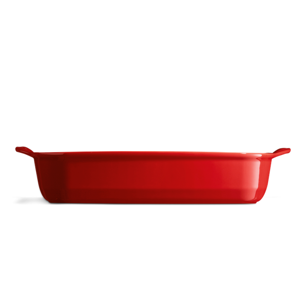 Форма для випікання Emile Henry Ovenware 42,5x28 см Червона (349654) - Фото 2 Форма для випікання Emile Henry Ovenware 42,5x28 см Червона (349654) - зображення 2