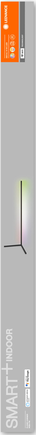 Торшер Ledvance smart Wi-Fi floor corner RGB TW 12W Black (4058075665880) - зображення 6