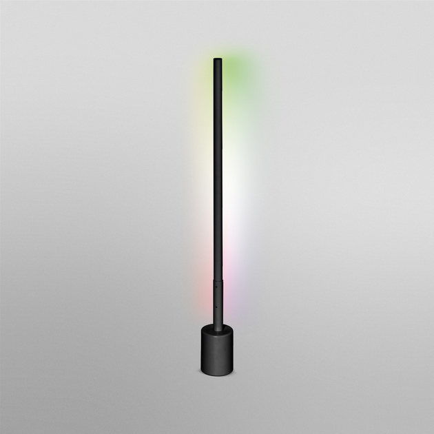 Lampa podłogowa Ledvance smart Wi-Fi floor corner SLIM RGB TW 8W 2700-6500K 540Lm 80 cm Czarny (4058075765177) - obraz 5