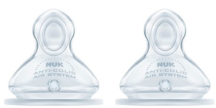 Силіконова соска Nuk First Choice Size 1 2 шт (4008600172703) - зображення 1