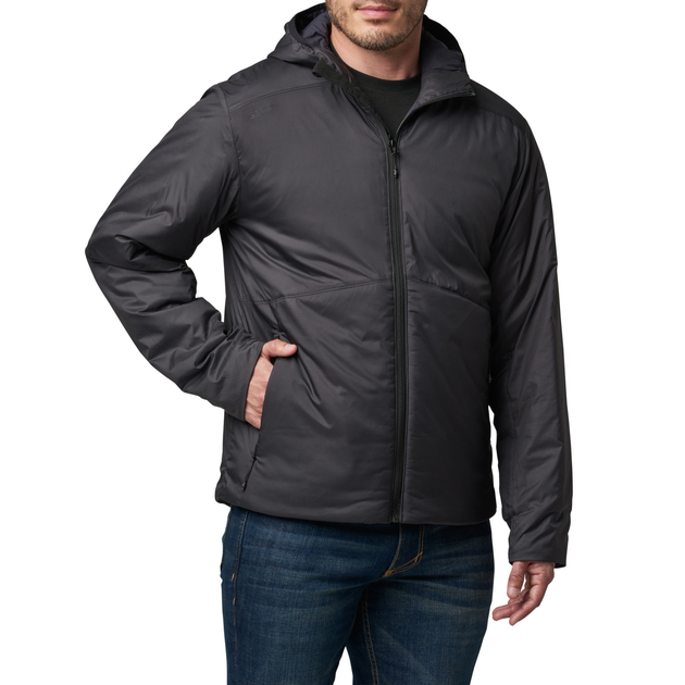 Куртка демісезонна 5.11 Tactical Adventure Primaloft Insulated Jacket Black L (78057-019) - зображення 1