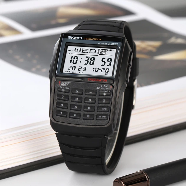 Наручний годинник Skmei 2255BK Black - изображение 4