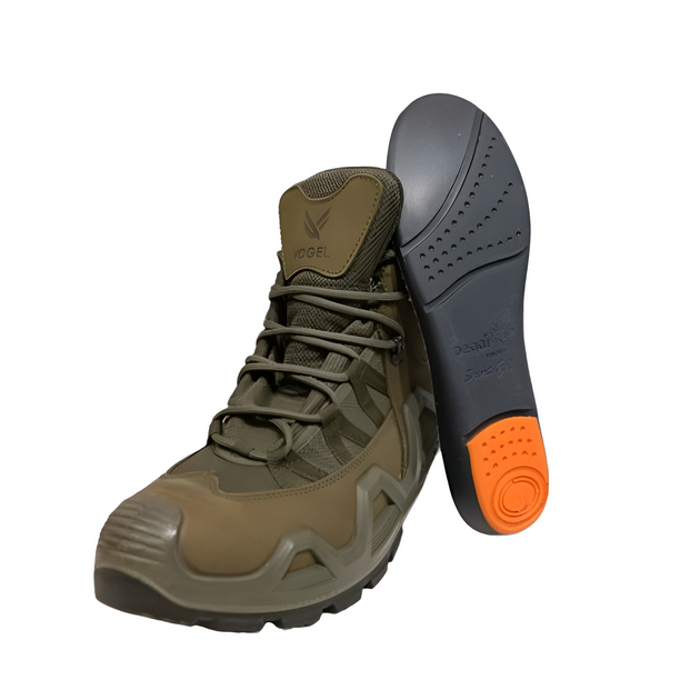 Короткі тактичні черевики Vogel Вогель Waterproof ЗСУ Олива/ військові черевики 43 - зображення 2