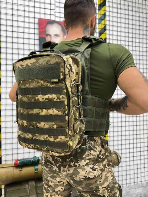 Тактичний рюкзак Backpack Tactical Піксель - изображение 1