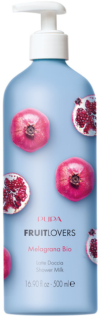 Молочко для душу Pupa Milano Fruit Lovers Shower Milk Pomegranate 500 мл (8011607367887) - зображення 1