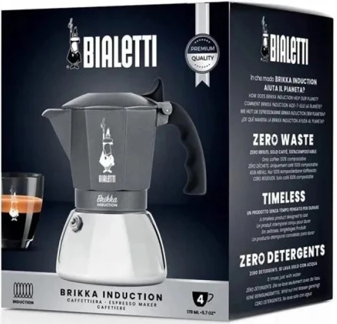 Kawiarka Bialetti Brikka Induction 4 cups (8006363035996) - obraz 2