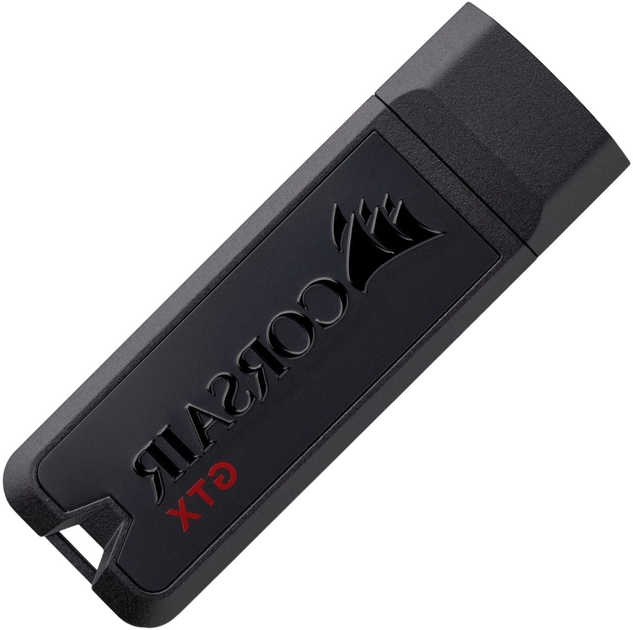 Флеш пам'ять Corsair Flash Voyager GTX 256GB USB 3.1 Black (843591075244) - зображення 1