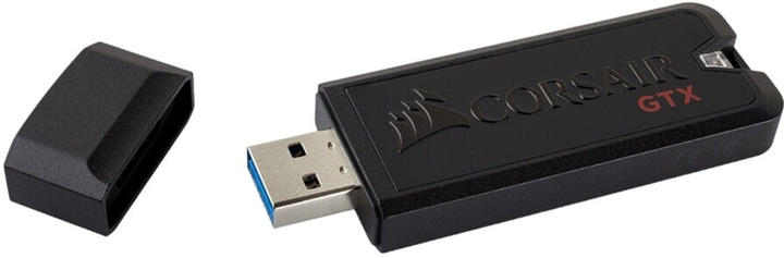 Pendrive Corsair Flash Voyager GTX 256GB USB 3.1 Black (843591075244) - obraz 2