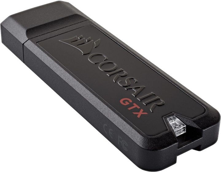 Флеш пам'ять Corsair Flash Voyager GTX 256GB USB 3.1 Black (843591075244) - зображення 4