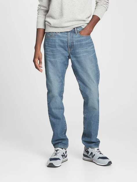 Джинсы Regular Fit мужские Gap 287447406 40W 32L Синие (1159794347 ...