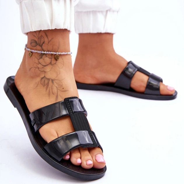 Klapki damskie eleganckie Zaxy JJ285263 40 Czarne (7909806397105) - obraz 4