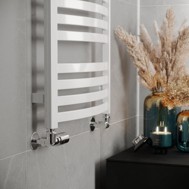 Полотенцесушитель комбинированный Terma D01 960x500 White, тен ONE ...