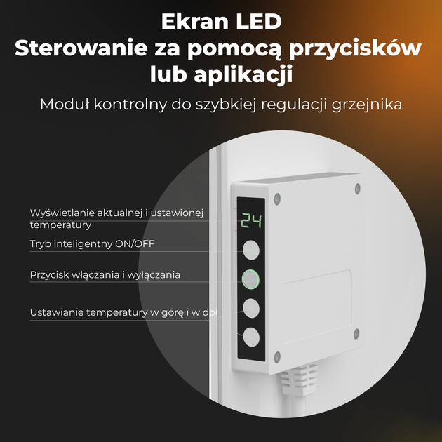 Grzejnik konwektorowy AENO Premium Eco Smart GH3S (AGH0003S) - obraz 9