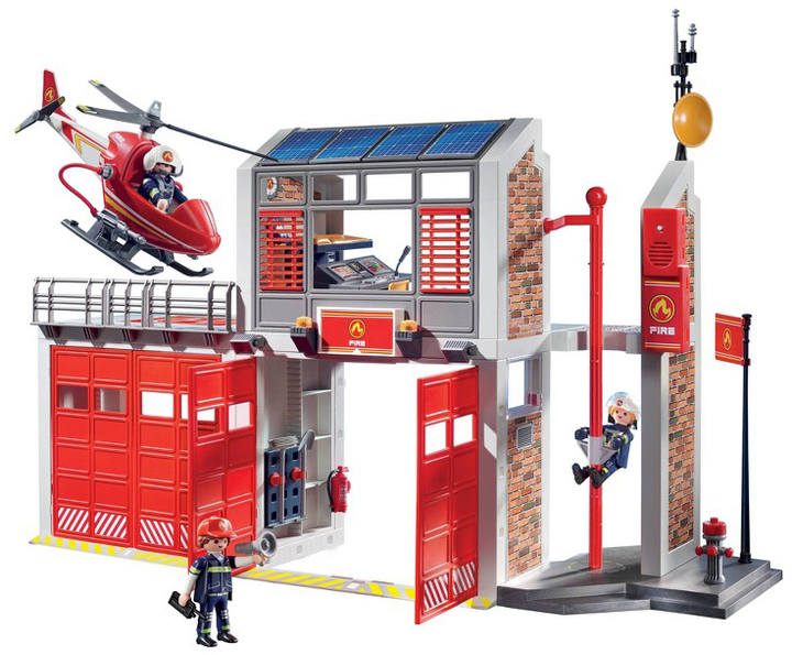 Ігровий набір Playmobil City Action Пожежна станція (4008789094629) - зображення 2