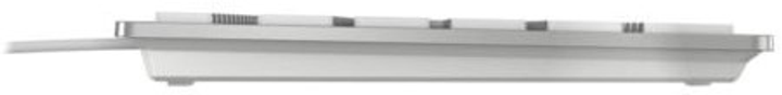 Клавіатура дротова Cherry KC 6000 Slim for Mac USB DEU Silver (JK-1600DE-1) - зображення 5