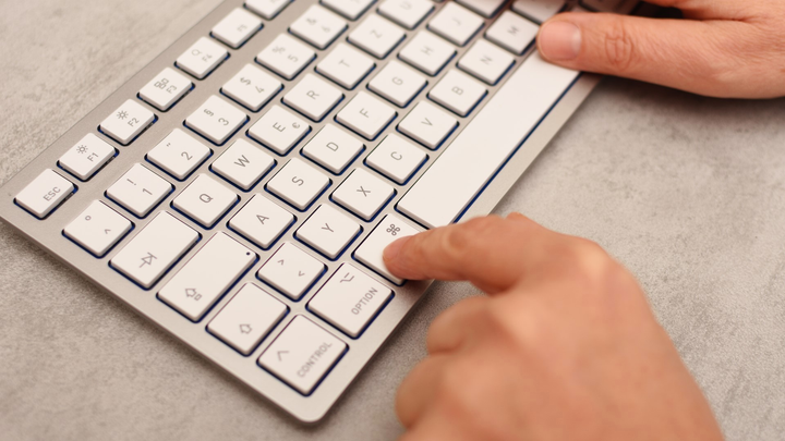 Клавіатура дротова Cherry KC 6000 Slim for Mac USB DEU Silver (JK-1600DE-1) - зображення 8