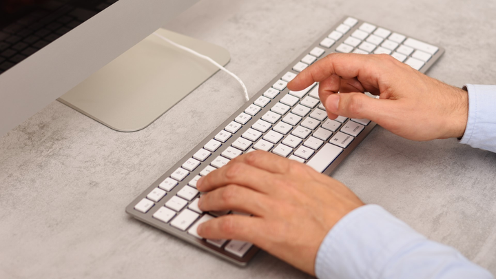 Клавіатура дротова Cherry KC 6000 Slim for Mac USB DEU Silver (JK-1600DE-1) - зображення 10