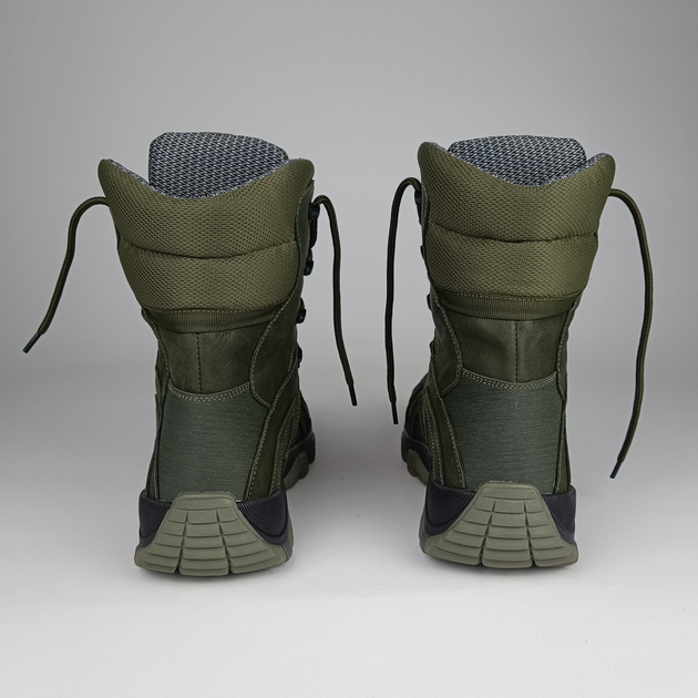 Зимові шкіряні берці Oksy Tactical на мембрані GORE-TEX черевики Olive розмір 42 - зображення 2