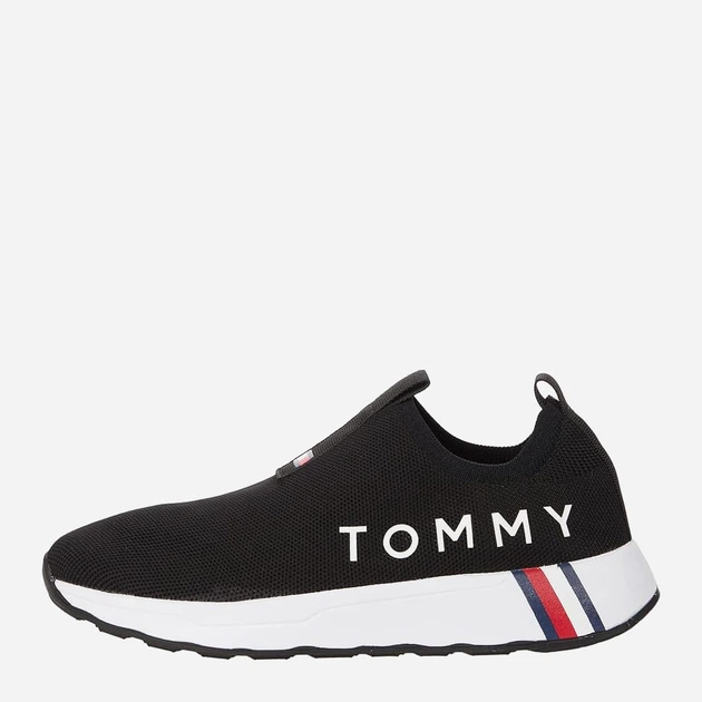 Женские кроссовки Tommy Hilfiger 165807792 38 Черные (1159794360) - Фото 3 Женские кроссовки Tommy Hilfiger 165807792 38 Черные (1159794360) - изображение 3