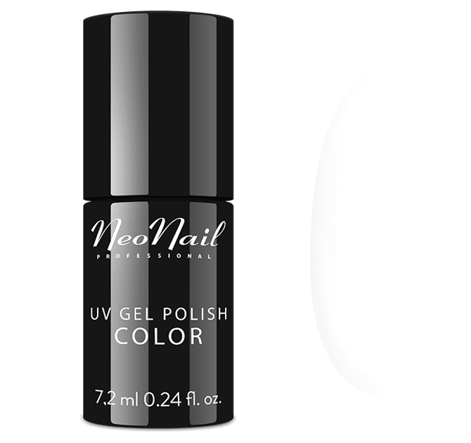 Lakier hybrydowy do paznokci NeoNail UV Gel Polish Color French White 7.2 ml (5903274040824) - obraz 1