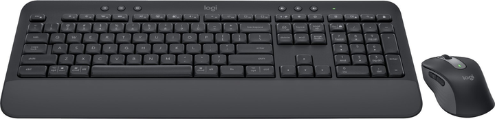 Комплект бездротовий Logitech Signature MK650 Keyboard Mouse Combo for Business Wireless DEU Black (920-010994) - зображення 2