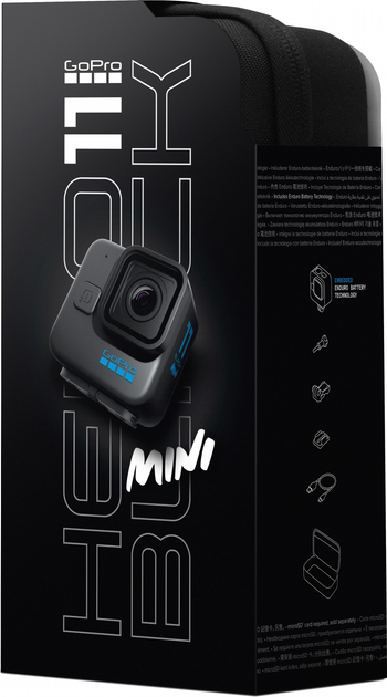 Відеокамера GoPro HERO11 Mini Black (CHDHF-111-RW) - зображення 18