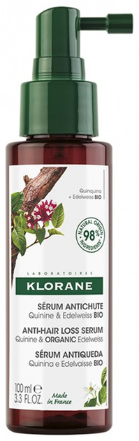 Serum do włosów Klorane Hair Loss Serum With Quinine And Edelweiss Bio 100 ml (3282770149432) - obraz 1
