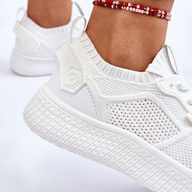 Sneakersy damskie Big Star LL274415 36 Białe (5900714608989) - obraz 7