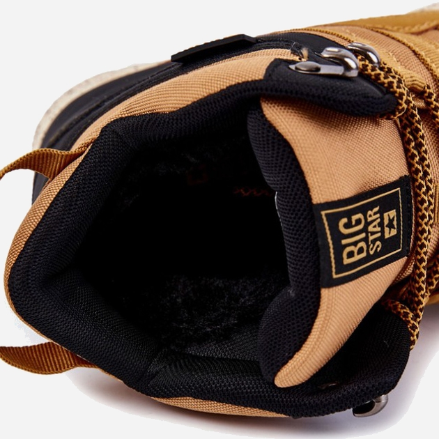 Zimowe buty trekkingowe damskie niskie Big Star KK274609 37 Camel (5900714570033) - obraz 6