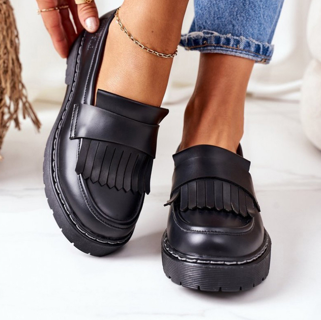 Loafersy damskie Big Star II274100 36 Czarne (5900714416553) - obraz 3
