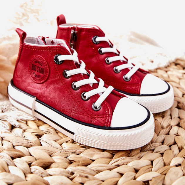 Trampki chłopięce Big Star II374005 32 Czerwone (5900714417642) - obraz 2