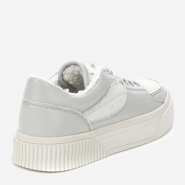 Zimowe sneakersy damskie na platformie Keddo 838117/10-01E 37 24.5 cm Szare (4255679913205) - obraz 3