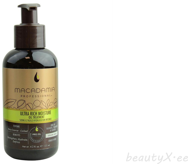 Olejek makadamia do włosów Macadamia Professional Ultra Rich Moisture Oil Treatment 125 ml (815857012454) - obraz 1
