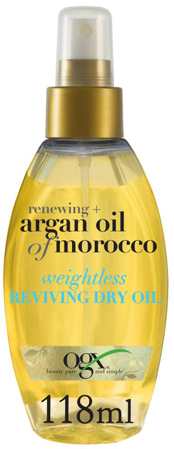 Olejek arganowy do włosów Ogx Renewing Hair Argan Oil 118 ml (3574661563350) - obraz 1