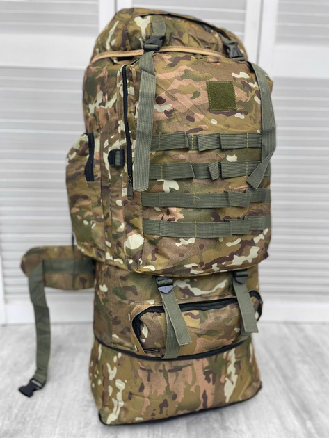 Тактичний рюкзак Multicam Backpack Tactical 100 л - изображение 2