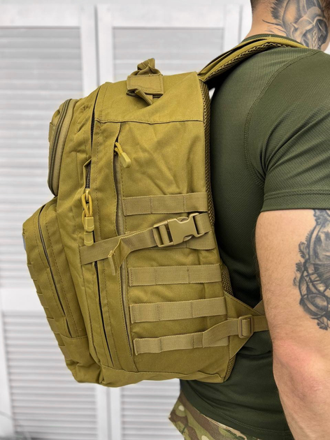 Рюкзак тактичний Tactical Assault Backpack Coyote 45 л - изображение 2