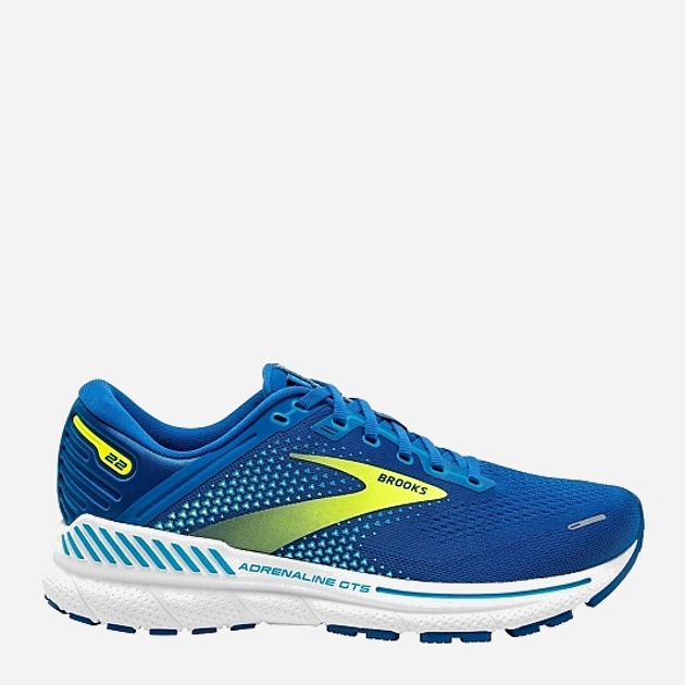 Чоловічі кросівки для бігу Brooks Adrenaline GTS 22 1103661D-482 46 (12US) 30 см Блакитні (195394155006) - зображення 1