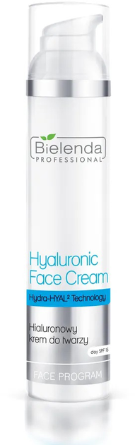 Крем для обличчя Bielenda Hyaluronic Face Cream SPF15 100 мл (5902169044770) - зображення 1