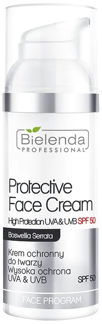 Крем для обличчя Bielenda Protective Face Cream захисний SPF50 50 мл (5902169006754) - зображення 1
