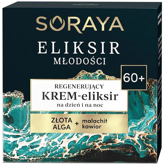 Крем-еліксир Soraya Elixir Of Youth 60+ регенеруючий 50 мл (5901045087832) - зображення 1