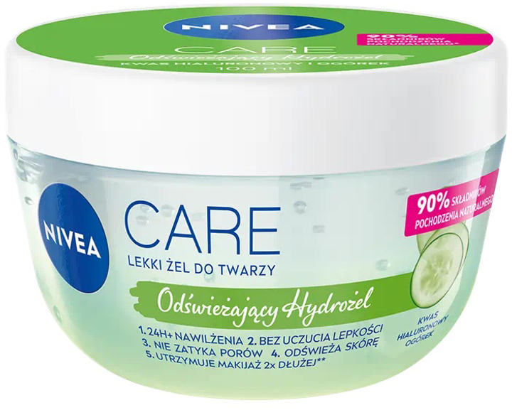 Krem do twarzy Nivea Care 5w1 odświeżający żelowy 100 ml (42397984) - obraz 1