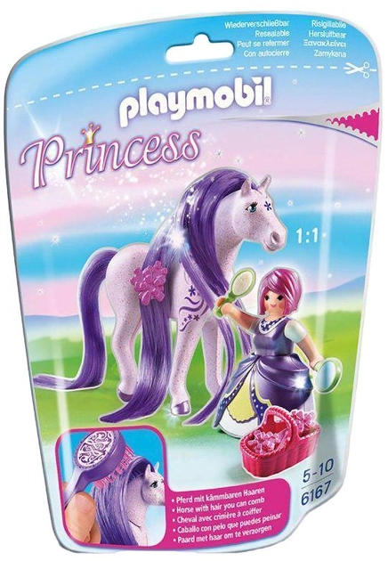 Конструктор Playmobil Принцеса Віола з конем 8 шт (4008789061676) - зображення 1