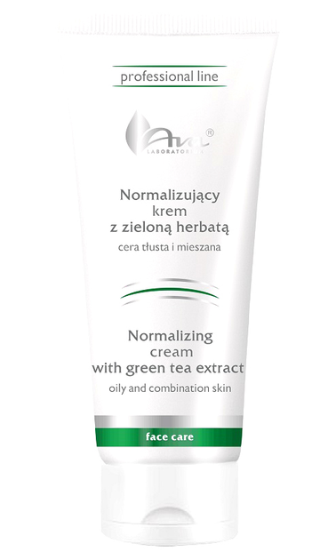 Krem Ava Laboratorium normalizujący z zieloną herbatą 200 ml (5906323001968) - obraz 1