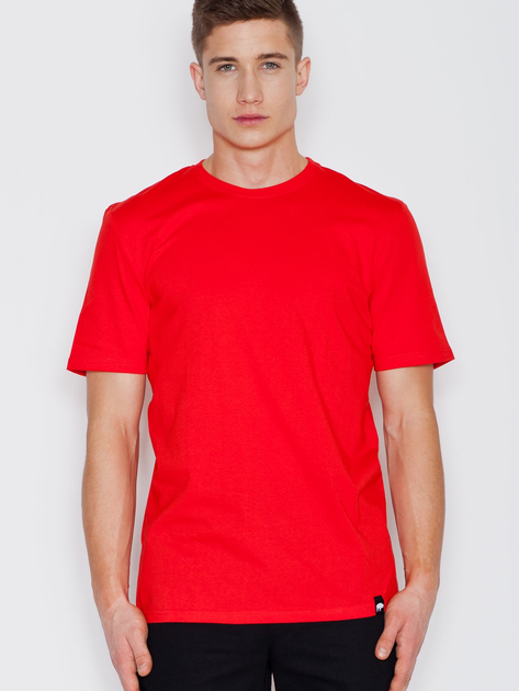 Koszulka męska Visent V001 S Czerwona (5902249100204) - obraz 1
